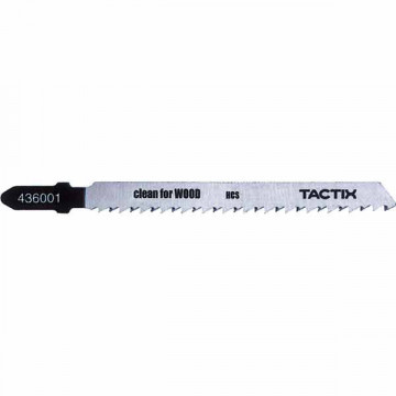 TACTIX - ΛΑΜΕΣ ΣΕΓΑΣ ΞΥΛΟΥ, Σετ 5 Τεμ,Ψιλό Δόντι 100 mm (436001)