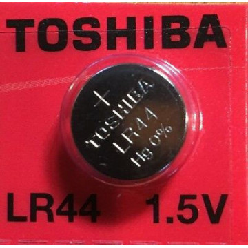 TOSHIBA - LR44 1.5V ΜΠΑΤΑΡΙΕΣ ΑΛΚΑΛΙΚΕΣ ΚΟΥΜΠΙ 5ΤΕΜ ΣΕ BLISTER (LR44 BP-5C)