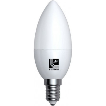 LUMEN - 5W Θερμό λευκό LED λάμπα κερί E14 3000Κ (13-1402500)