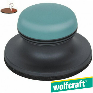 WOLFCRAFT - Φ125mm Τριβείο χειρός στρογγυλό easy-fix (5894001)
