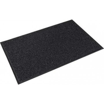 NEW PLAN - 12MM 60Χ90 D.Grey ποδόπακτρο με υπόστρωμα pvc DOORMAT (39181090DG)