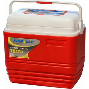 PINNACLE - κόκκινο ψυγείο πάγου Escimo Primero 32 Lit (31502)
