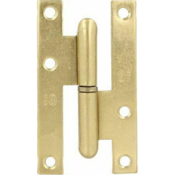 AMIG - 110mm δεξιός γαλλικός μεντεσές χρυσός (28878)