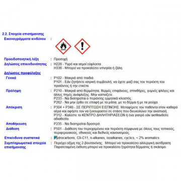 VIVECHROM - No231 ΣΦΥΡΗΛΑΤΟ ΑΣΗΜΙ ΒΕΡΝΙΚΟΧΡΩΜΑ 750ml (5174890)