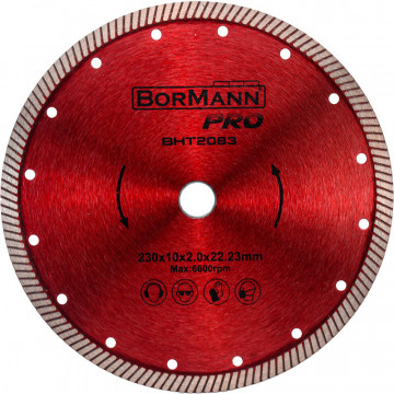 BORMANN Pro - BHT2081 Φ115X1,4X22,2mm ΔΙΑΜΑΝΤΟΔΙΣΚΟΣ CLASSIC 10mm (044055)