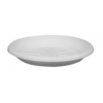 ET PLAST - No540P Λευκό πιάτο γλάστρας Φ480Χ56 (009080)