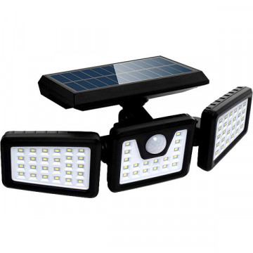 BORMANN - BLF4000 Ηλιακός Προβολέας Led Ασφαλείας 6.5W, Ανιχνευτή Κίνησης (052456)