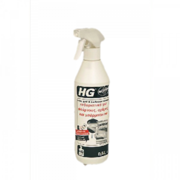 HG ΚΑΘΑΡΙΣΤΙΚΟ ΓΙΑ ΦΟΥΡΝΟΥΣ, ΣΧΑΡΕΣ,BBQ 500ML