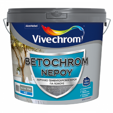 VIVECHROM - No194 γκρί-ματ betochrome ακρυλικό τσιμεντόχρωμα νερού 0,75lt (5764120)