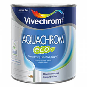 AQUACHROM ECO GLOSS ΛΕΥΚΟ ΡΙΠΟΥΛΙΝΗ ΝΕΡΟΥ 750ml (5174717)