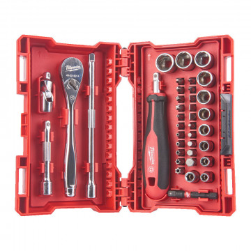 MILWAUKEE - 1/4" Καστάνια με Καρυδάκια 1\4" 38τμχ (4932498381)