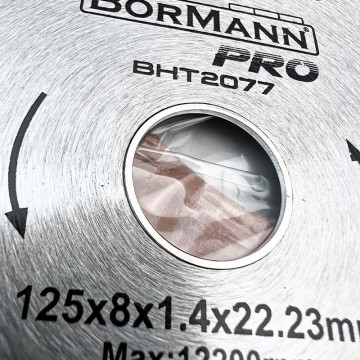 BORMANN Pro - BHT2077 Φ125x1.4x22.2mm ΔΙΑΜΑΝΤΟΔΙΣΚΟΣ EXTRA-CLEAN CUT 8mm (044017)