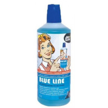 BLUE LINE 1lt Πανίσχυρο Υγρό Γενικού Καθαρισμού 1lt (90021)