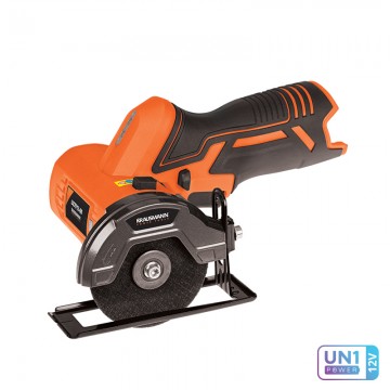KRAUSMANN - Γωνιακός Τροχός Mini Φ76 Επαναφορτιζόμενος 12V ΜΟΝΟ ΣΩΜΑ (U87012-00)