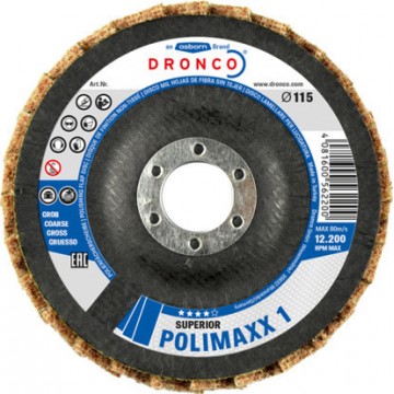 DRONCO - 115mm Δίσκος Γυαλίσματος POLIMAXX 2 Μεσαίο μπορντω (5541204100)