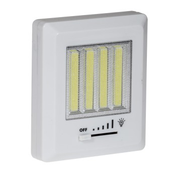 ΦΩΤΙΣΤΙΚΟ ΜΠΑΤΑΡΙΑΣ 4 COB LED 12W ΜΕ ΡΟΟΣΤΑΤΗ Art.480+++++