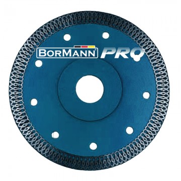 BORMANN Pro - BHT2073 Διαμαντόδισκος 115mm Wave turbo 10mm (043973)