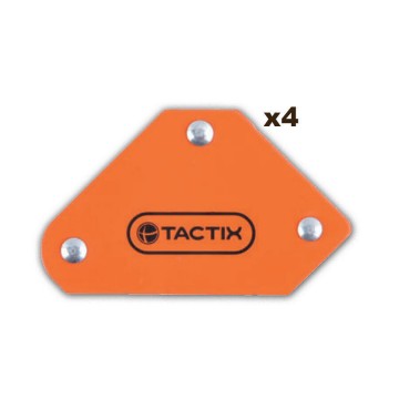 TACTIX - Μμαγνήτες γωνιακοί σιδεράδων 4Kgr σετ 4τεμ (591031)