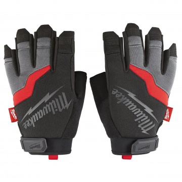 MILWAUKEE - 11/XXL Γάντια εργασίας χωρίς δάχτυλα μαύρο/γκρί (48229744)