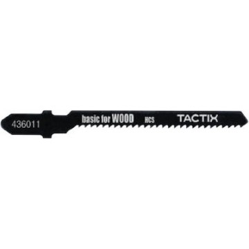 TACTIX - Λάμες σέγας νοβοπάν-mdf για Ξύλο 82mm 5τμχ (436011)