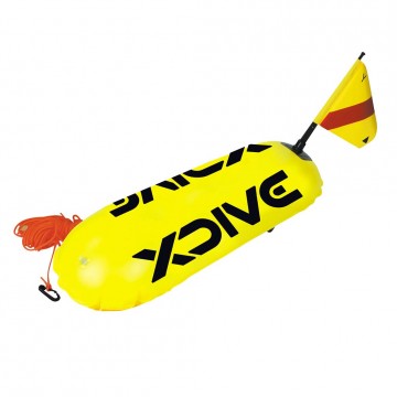 X-DIVE - Κίτρινη Σημαδούρα pvc 2 θαλάμων (65010)