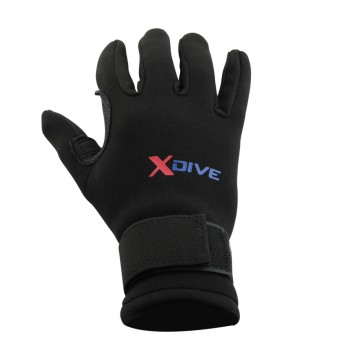 X-DIVE - Medium Γάντια Neoprene μαύρα 2mm High Stretch (64482)