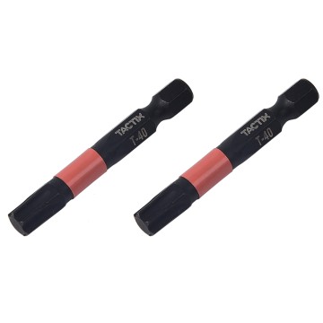 TACTIX - T20x50mm Μύτη torx impact torsion σε blister 2τεμ (455423)