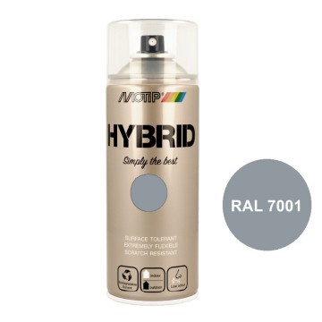 MOTIP - Hybrid Σπρέι Υβριδικό Χρώμα Γκρι 400ml RAL7001 (030471121)