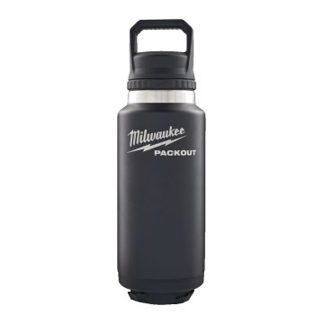 MILWAUKEE - 1.065ml Μαύρο Μπουκάλι Θερμός με Καπάκι 305x100x100mm (4932493468)