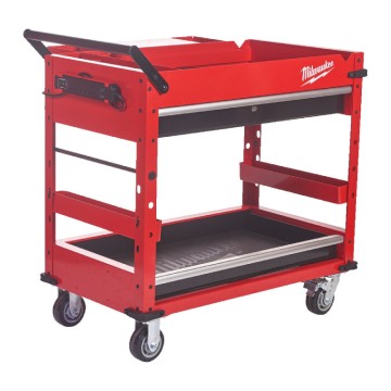 MILWAUKEE - 40" Τροχήλατο μεταλλικό καρότσι εργασίας 1016x561x991mm (4932478856)