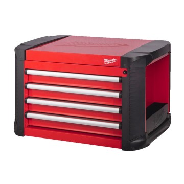 MILWAUKEE - 30″/78cm Τροχήλατος Μεταλλικός Εργαλειοφόρος με 4 Συρτάρια (4932478850)