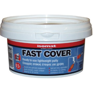 ISOMAT - 500ml Fast Cover Αφρόστοκος Έτοιμος / Ακρυλικός Λευκός (213445)