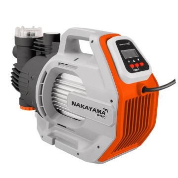 NAKAYAMA Pro - NP2150 Πιεστικό Συγκρότημα με Ενσωματωμένο Ψηφιακό Ελεγκτή 1300W,6000L/h,LCD Οθόνη (081203)