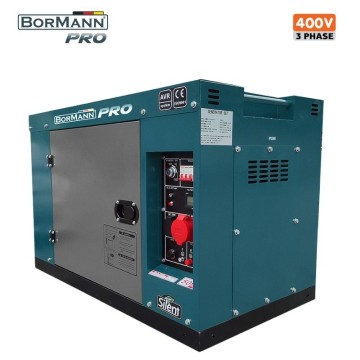 ΒORMANN Pro - BGB9800 Γεννήτρια Πετρελαίου Τριφασική,Συνεχής Απόδοση 900W,633cc, Κλειστού Τύπου (080756)