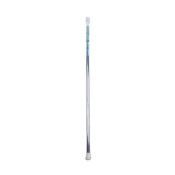 SIDIRELA - 1.25m x 2.20m Ασημί Ίσιος βραχίονας αλουμινίου για κουρτίνα μπάνιου (E-0269)