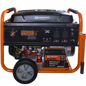 DAEWOO - Γεννήτρια βενζίνης 389cc (GD6500E)