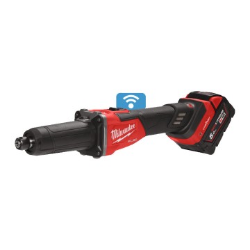 MILWAUKEE - FDGROVPDB-502X Ευθύς τροχός ρυθμιζόμενος 1200W με φρένο 75mm με 2 μπαταρίες 5.0Ah (4933480956)
