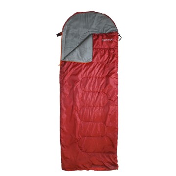 PANDA - Υπνόσακος bike hood κόκκινος 180+30x76cm - 200gr/m2 (12328)