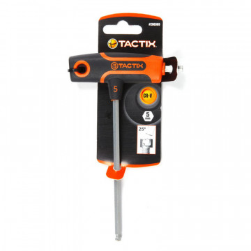 TACTIX - Κλειδί Άλλεν Ταφ Μπίλιας CR-V, Με Αντιολισθητική Λαβή (5,0mm) (206309)