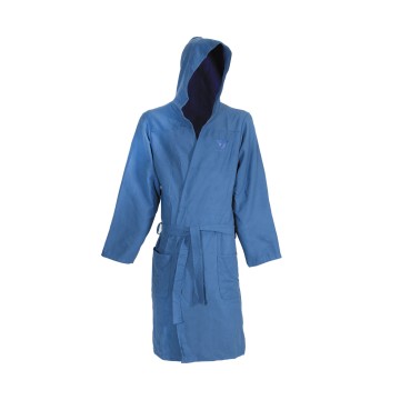 VAQUITA - Μπουρνούζι αντρικό Μπλε Microfiber (66726)