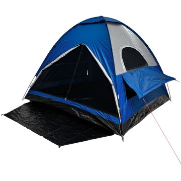 PANDA - Μπλέ σκηνή junior breeze 4 ατόμων 210X240X175cm (10308)