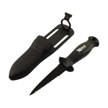 XDIVE - Pike 9cm μαχαίρι κατάδυσης μαύρο (65116)