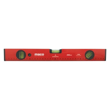MACO - 30cm Αλφάδι αλουμινίου με 3 μάτια (MC.0141250)