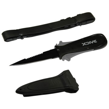 XDIVE - 9cm Μαχαίρι κατάδυσης ribbon κόκκινο teflon (65110)