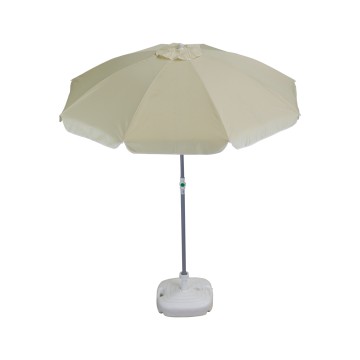 SUMMER CLUB - Εκρού ομπρέλα polyester 200/8/U mare (18326)
