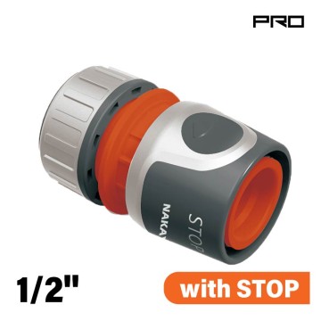 ΝΑΚΑΥΑΜΑ Pro - GH9236 Ταχυσύνδεσμος 1/2" με Στοπ (062806)