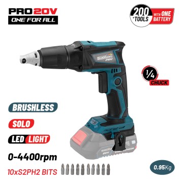 BORMANN PRO - BBP5150 Κατσαβίδι Γυψοσανίδας Brushless Solo (036326)