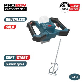 BORMANN Pro - BBP5350 Aναδευτήρας Μπαταρίας 20V,6 Ταχύτητες,Μ-14 μόνο Σώμα (073895)
