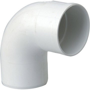 INTERFLEX - Γωνία Καμπύλη Pvc Λευκή 90º Κλειστή Φ125 Ενισχυμένη (284230)