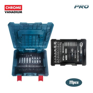 BORMANN Pro - BHT5185 Καρυδάκια 1/2'' - 1/4'' Σετ 111τεμ (086901)